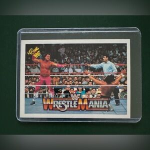 Classic WWF - Brutus Beefcake vs. Honky Tonk Man #44 Trump Ringside Trading Card